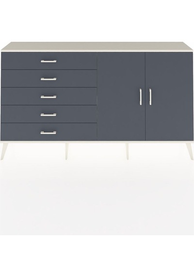 Arges Konsol 2 Raflı 5 Çekmeceli 2 Kapaklı 176x30x99 Aytaşı-antrasit Antrasıt/antrasıt - Aytası Arges Konsol 2 Raflı 5 Çekmeceli 2 Kapaklı 176x30x99 Aytaşı-antrasit Antrasıt/antrasıt - Aytası