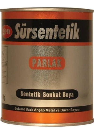 Gen Sürsentetik Yağlı Boya 3 Kg Bayrak Kırmızı