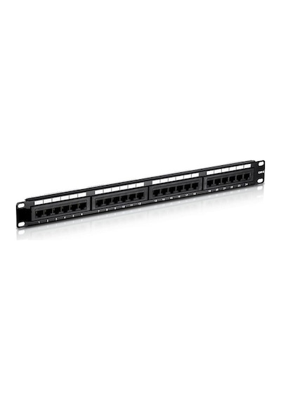 Ods 1U 24Port Cat6 Utp Bakır Patch Panel U-P24Utp