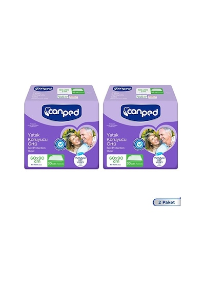 Canped Yatak Koruyucu Örtü (60x90 cm) 60 Adet