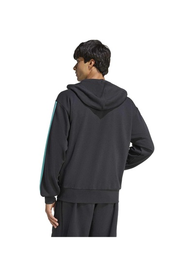 Black/semıru Adidas Erkek Günlük Kapşonlu Eşofman Üstü Mer Dna Fz Hd M Ke5910 Siyah