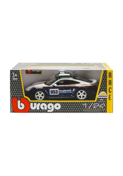 28029 Burago 1:24 Porsche 911 Dakar Model Araba -sunman