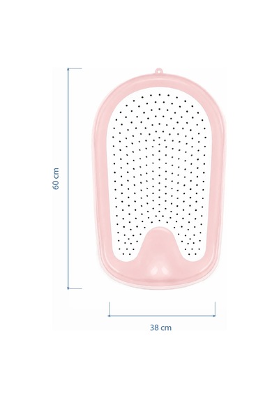 Babyjem Soft Banyo Desteği Bebek Yıkama Yardımcısı Soft Pembe
