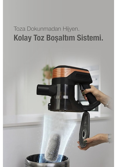 Fantom Pluto P 6000 Cyclone Dikey Elektrikli Süpürge