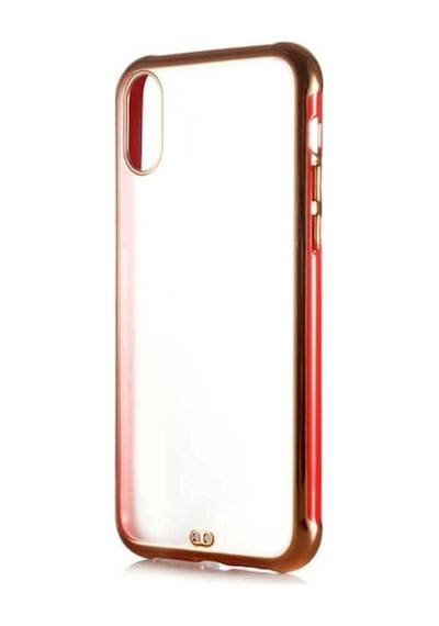 Apple Uyumlu iPhone Xs 5.8 Kılıf Zore Voit Kapak Kırmızı