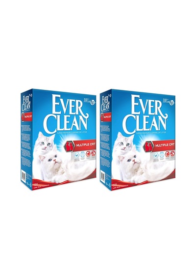 Multiple Cat Çok Kedili Topaklanan Kedi Kumu 2x10 Lt
