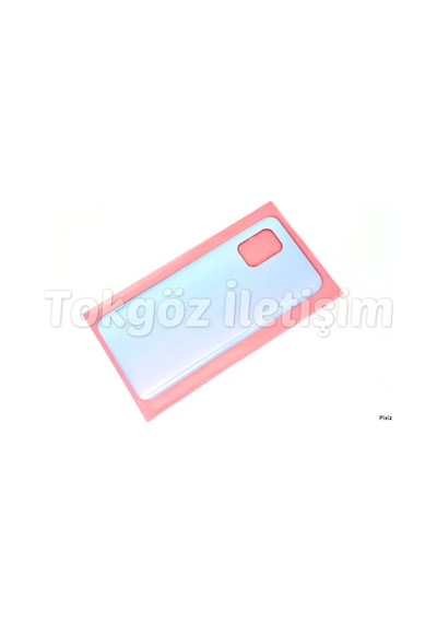 Xiaomi Mi 10 Lite Arka Kapak Pil Kapağı Cam Mavi