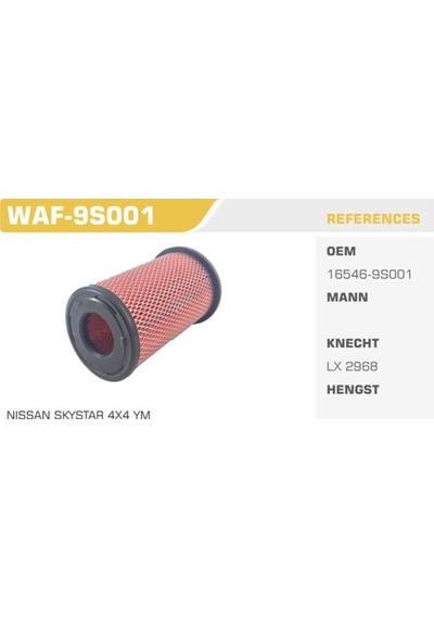 WINKEL WAF-9S001 Hava Filtresi D23 /Skystar 03- C14011 Fn3406