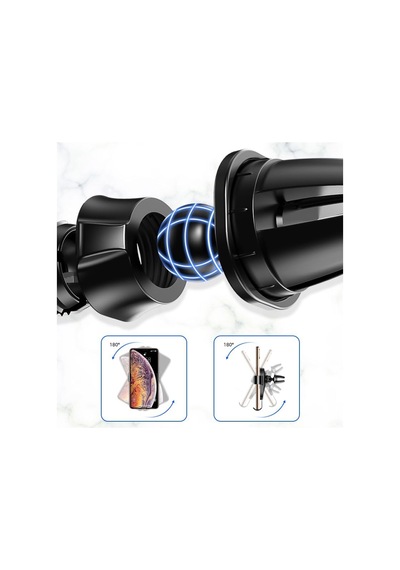 Jr-zs198 Hafif Gölge Serisi Gravity Bracket Havacılık Araç Ven Telefon Tutucu Jr-zs198 Torpido