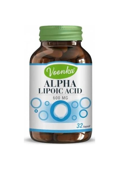 Voonka Alpha Lipoic Acid 600 MG 32 Kapsül