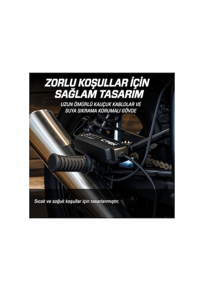 Nxt 5 Akıllı Akü Şarj Cihazı 12v 5a, Kurşun Asit Ve Lifepo₄ Lityum Akü Uyumlu, Agm Optimizasyonu