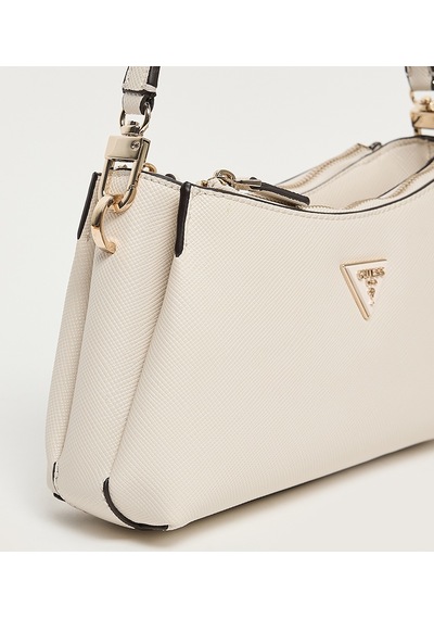 Guess Noelle Kadın Çapraz Askılı Çanta Hwzg9672730 Ekru