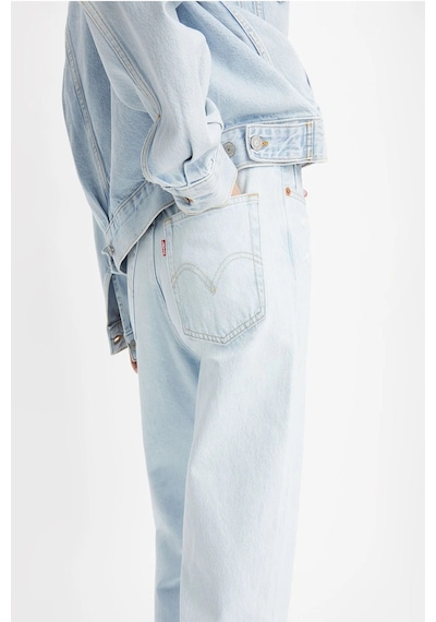 Ribcage Straight Kadın Jean Pantolon 72693-0182 Mavi