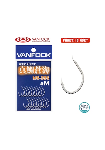 Vanfook Tai Rubber Tek İğne Ms-35s M 18 Adet Standart