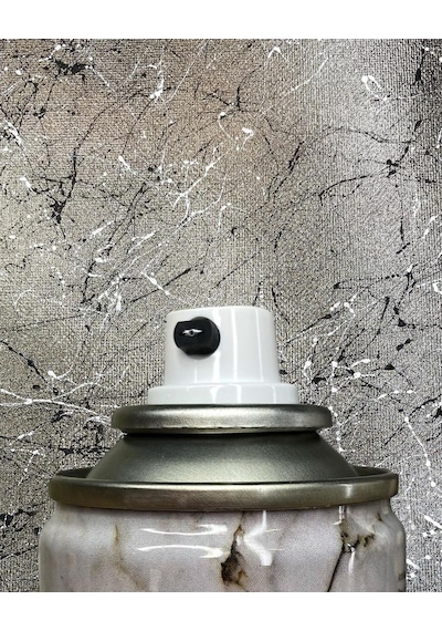 Artdeco Akrilik Sprey Boya Mermer Efekti Beyaz 200 ml
