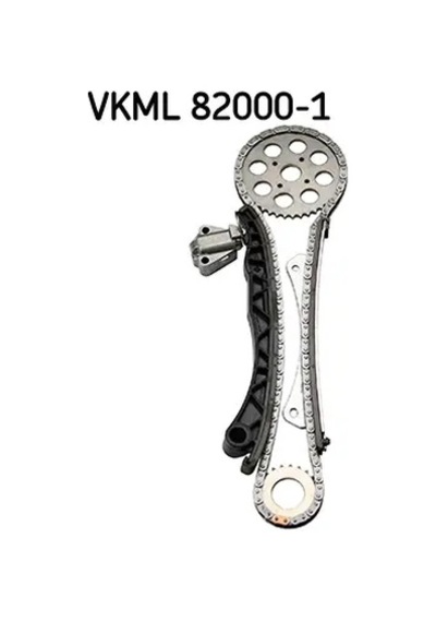Triger Zincir Seti - Fiat Panda, 500, Grande Punto, Punto, Doblo, Tipo, Fiorino, Qubo, Idea, Strada, Linea, Palio, Siena, Egea, Mito - Skf-vkml8200 52371468