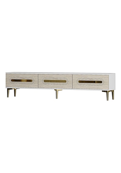 Tsa1806btg - Rany Tsa180 Tv Stand, Tv Sehpası Ve Tv Ünitesi Beyaz-traverten-gold 180cm Tsa1806btg - Rany Tsa180 Tv Stand, Tv Sehpası Ve Tv Ünitesi Beyaz-traverten-gold 180cm