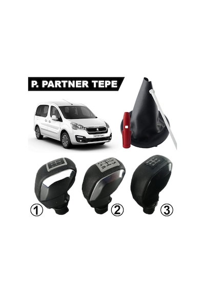 Peugeot Partner Tepee Berlingo Spor Vites Topuzu Ve Körügü Set 500019941