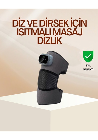 Diz Ve Dirsek İçin Isıtmalı Masaj Dizlik Aparatı Diğer