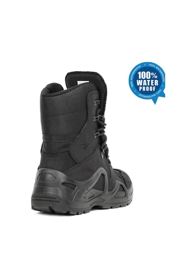1490 Vogel Fermuarsız Waterproof Siyah Askeri Bot