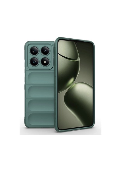 Xiaomi 14t Kılıf Esnek Tpu Oyuklu Arka Yüzey Tasarımlı Lopard Etnik Silikon Kapak