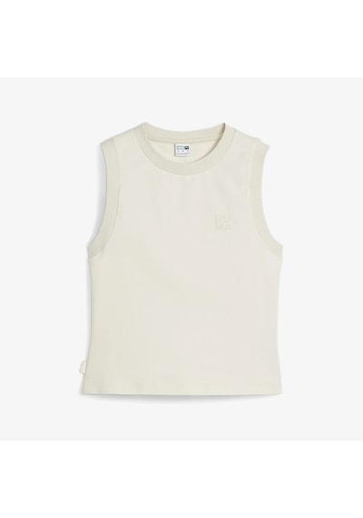 Puma 624308-87 Infuse Slim Tank Kajın Bej Kolsuz Tişört