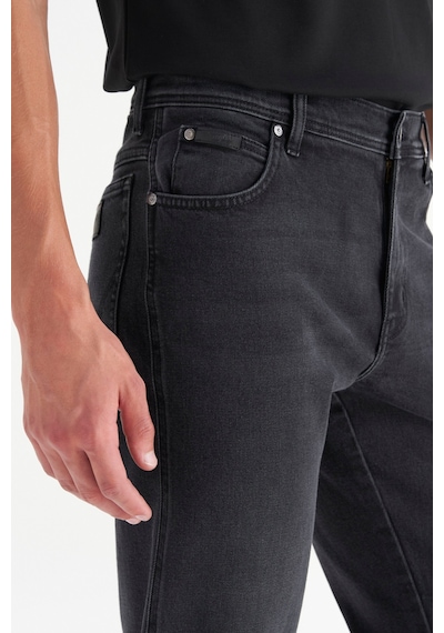Wrangler Texas Pamuklu Straight Fit Erkek Jean Pantolon Mw12100012tı Antrasit