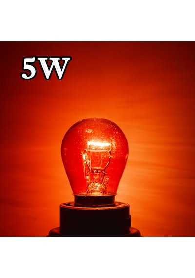 1016 21W 5W 12V Çift Duy Yakın Tırnak Ampül Kırmızı 2 Adet