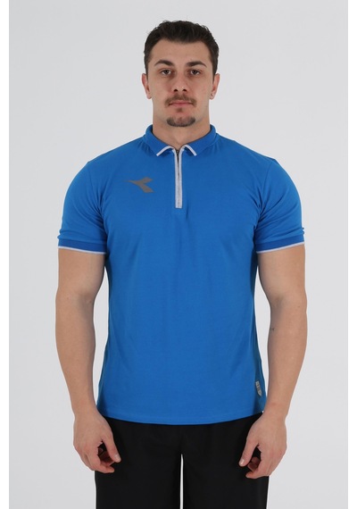 Diadora Satürn Kamp T-shirt Sax Saks Mavi