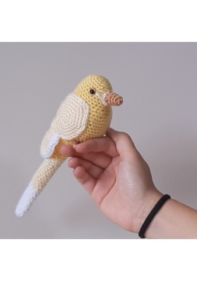 Amigurumi Kuş Oyuncak Kanarya
