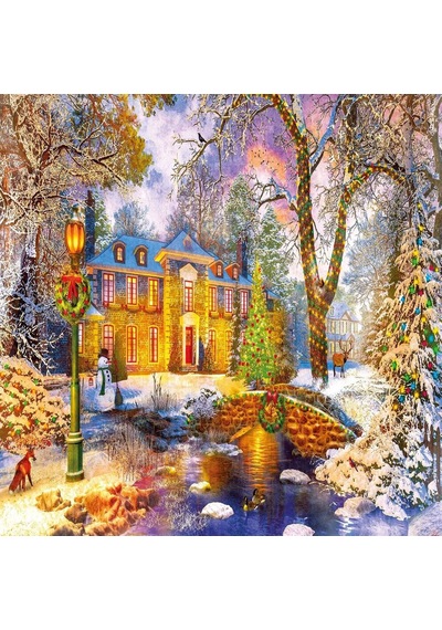 Ks Games Puzzle The Festive Mansion 1000 Parça