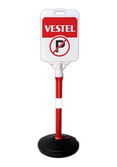 vestel Reklam Yönlendirme Tanıtım Bariyer Dubası