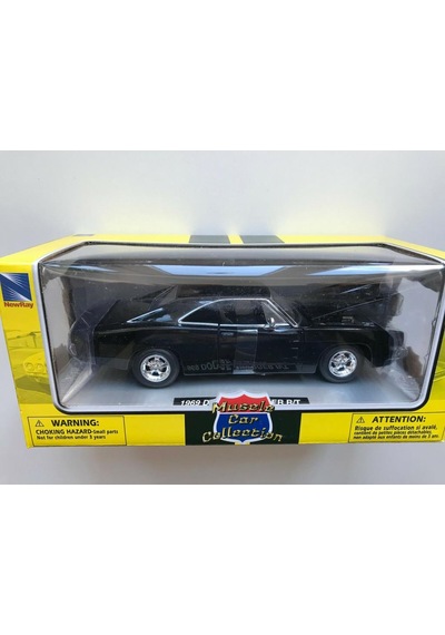 Newray 1969 Dodge Charger R/t 1/25 Siyah Model Araba