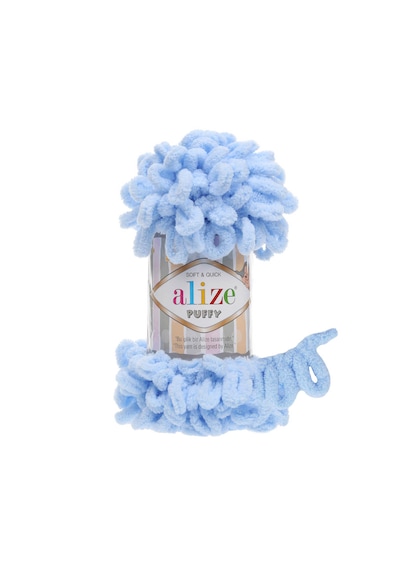 Alize 5 Adet Puffy El Örgü Ipliği 5'li Paket - 100 Gr. 9 Mt. Parmak Örgü Ipi - Şevval Tuhafiye 183