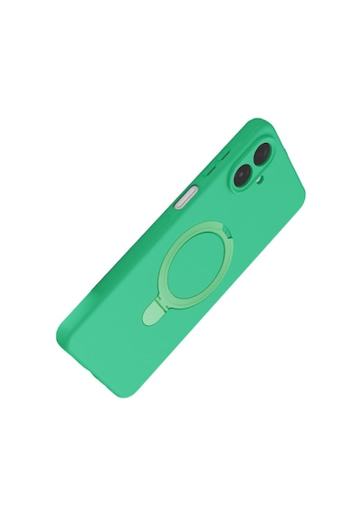 Samsung Galaxy A07 4g Uyumlu Regal Magsafe Standlı Kapak - Yeşil