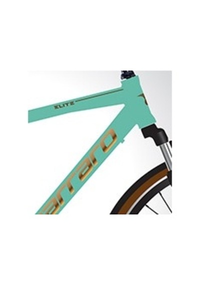 Carraro Elite 804 V Fren 24 Vites Full Shimano 28 Jant Şehir Bisikleti 48 CM Turkuaz Bakır Bakır - Turkuaz