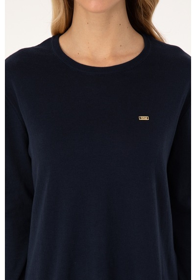 U.s. Polo Assn. Kadın Lacivert Kazak /triko 50313579-vr033 Lacıvert