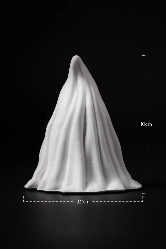 Rufus Concept Hayalet 4 Silikon Mum Kalıbı Beyaz
