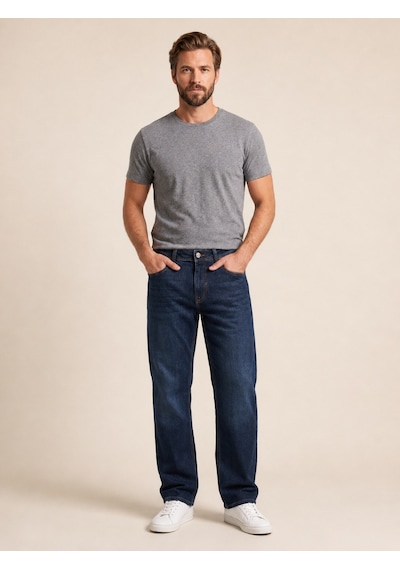 73455-73604 Erkek Denim Pantolon 73455-73604 Buz Mavisi