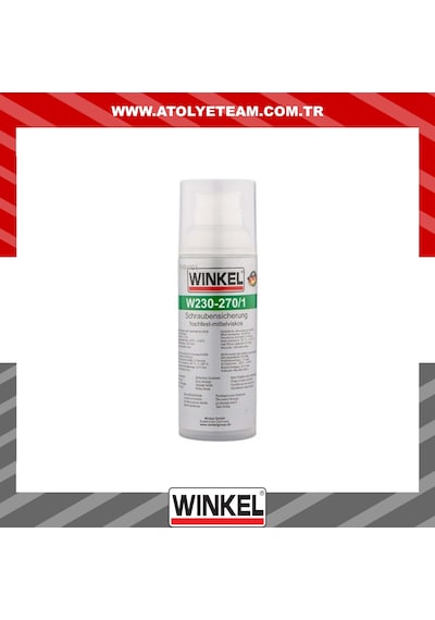 Winkel Civata Sabitleyici Kenetleyici Yüksek Mukavemetli 50 Ml