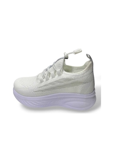 Tutınom Unisex Ortopedik Yumuşak Taban Günlük Yazlık Sneaker Spor Ayakkabı Beyaz