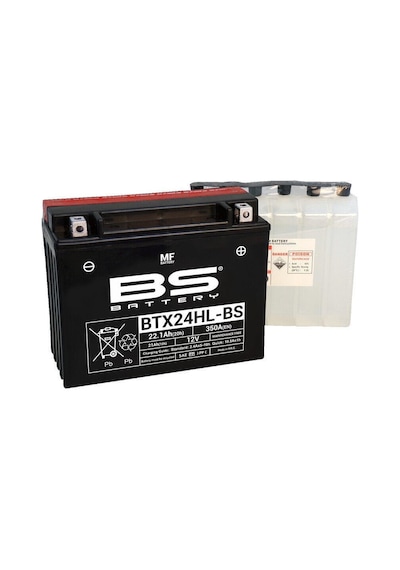 Bs Btx24hl-bs 1987-2006 Kawasaki Vn 1500 Uyumlu Akü Sulu Akü