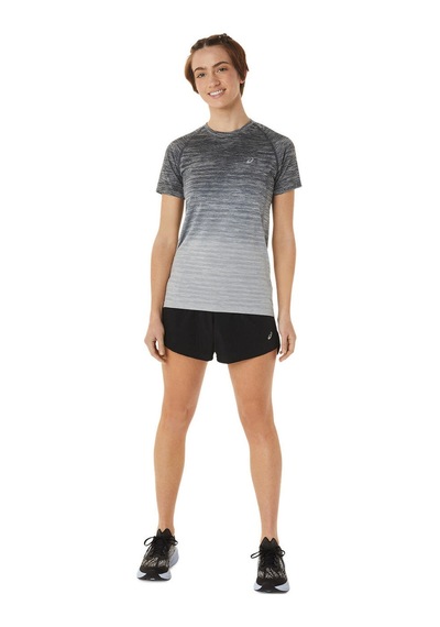Asics SEAMLESS SS TOP Gri Women Kısa Kollu Tshirt 2012C385-020