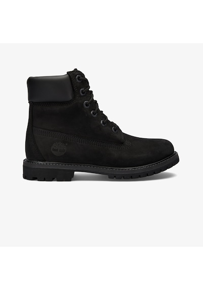 Timberland 6 Inch Lace Up Waterproof Kadın Siyah Bot Düz Tb08658a0011 Siyah