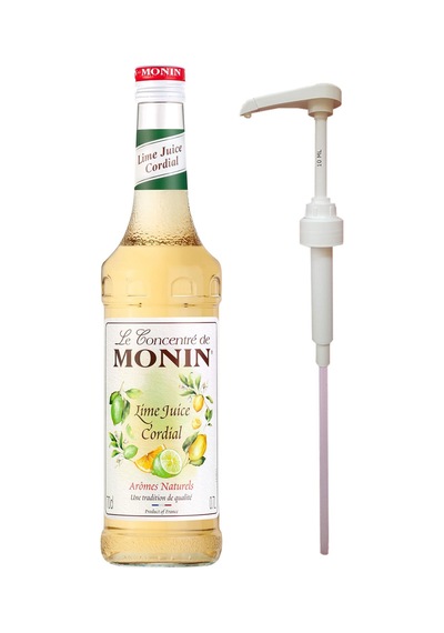 Monin Lime Juice/Misket Limonu 700 ML + Şurup Pompası