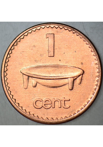 Fiji 1 Cent 2001 Kraliçe Iı. Elizabeth. 17,5 Mm Çil.