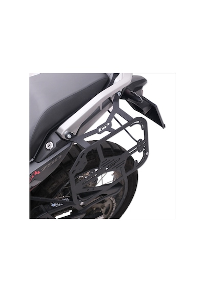 GP Kompozit Honda XL750L Transalp 2023 - 2024 Uyumlu Yan Çanta Demiri Siyah
