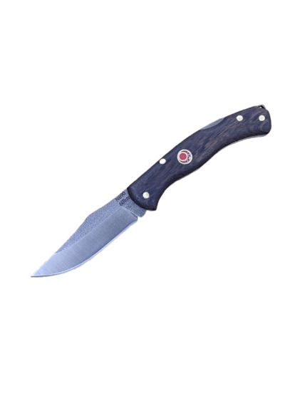 El İşçiliği Kamp Çakı N690 Çelik 7cm Gri - Kahverengi