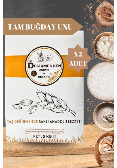 Tam Buğday Unu - 10 Kilo
