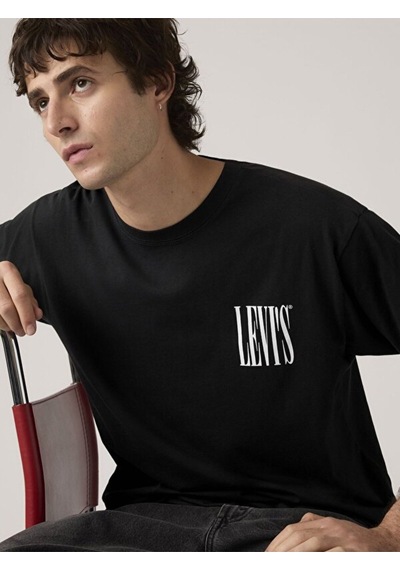 Levi's Erkek Vintage Fit Graphic Siyah Tişört - A9440-0018